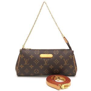 LOUIS VUITTON Louis Vuitton Monogram Eva M95567 Shoulder Bag Brown Women's 35...